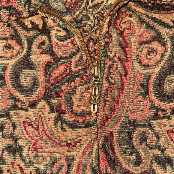BonWorth Multicolor Tapestry Paisley Jacket - Picture 4 of 6